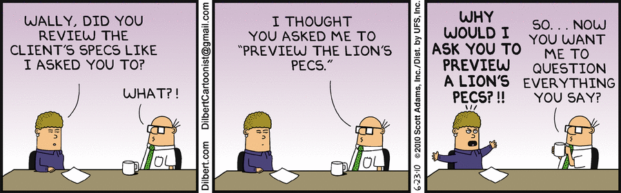 Dilbert Cartoon